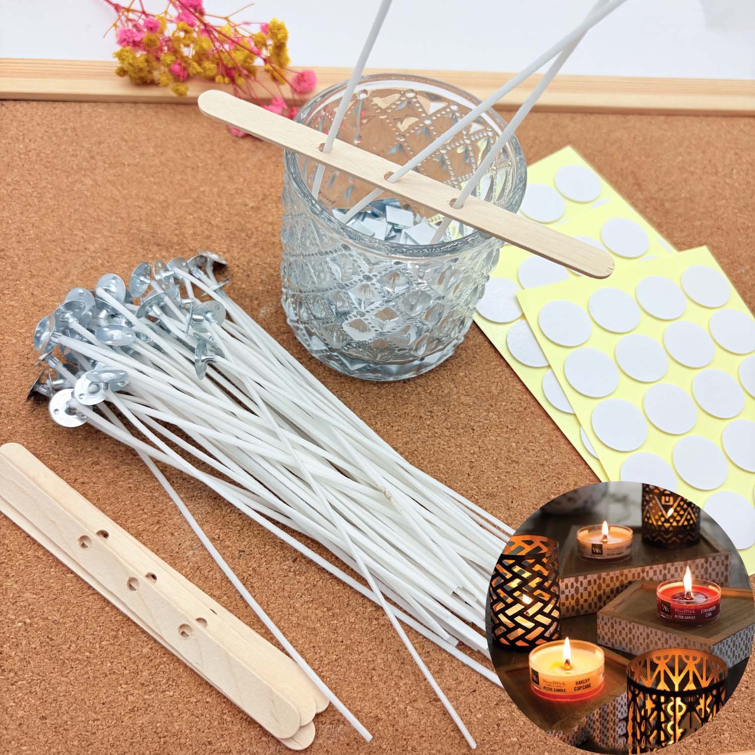 Candle Making Ingredients - 1 Juego de Kits DIY para