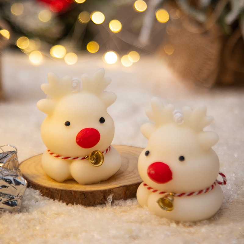 Xmas Candle Making - Molde para hacer velas de ciervo