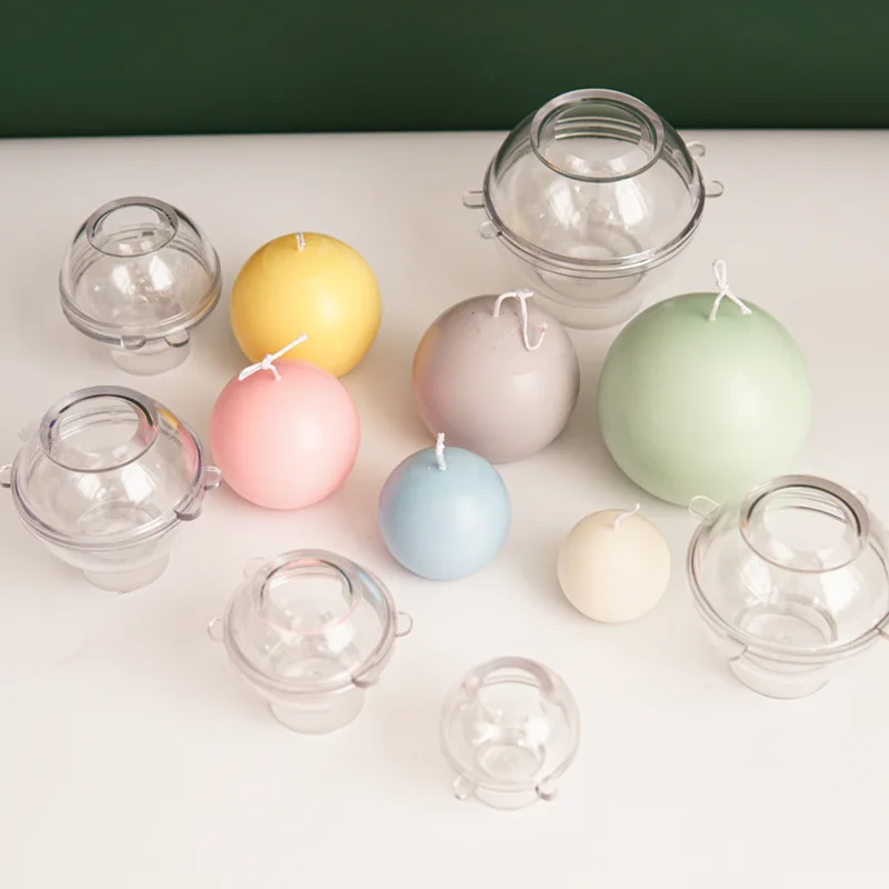 Candle Making Diy Kit - Molde de plástico para velas esféricas