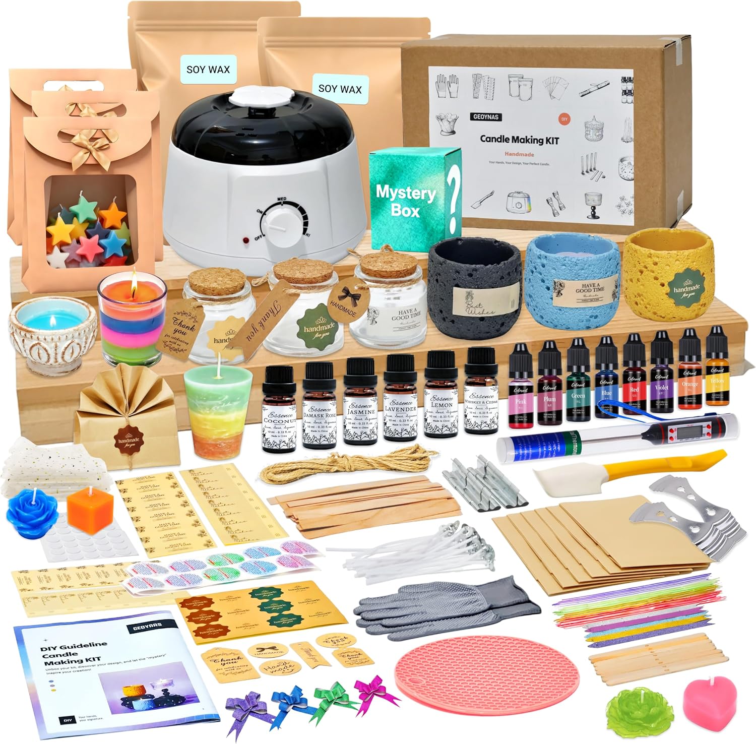 Candle Making Kit For Beginners - Kit para hacer velas de 128
