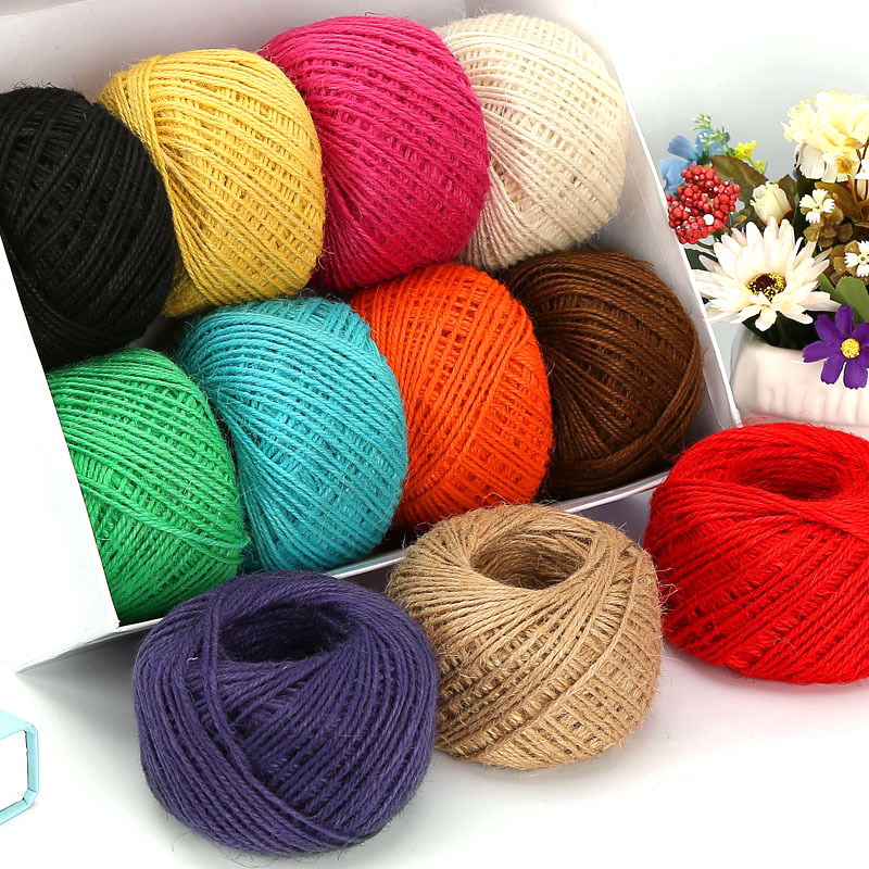 Jute Bag Packaging - Cuerda de yute natural de 2