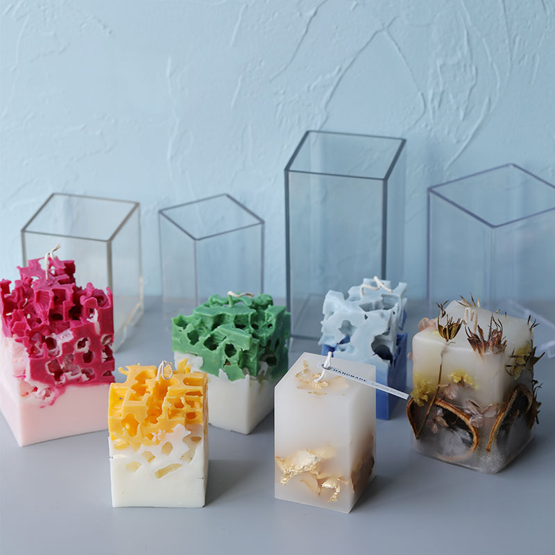 Candle Making Diy Kit - Molde de vela de columna rectangular