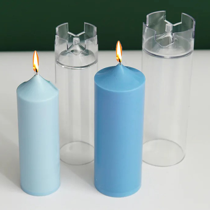 Candle Making Diy Kit - Molde de vela cilíndrica de aguja