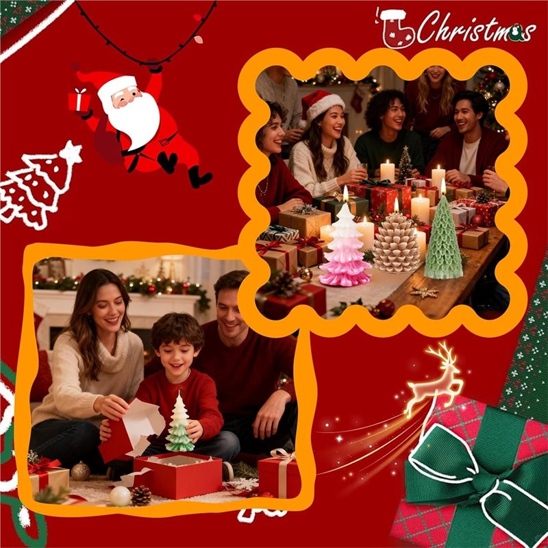 【ALLOWANCE】árbol de Navidad pa - Xmas Candle Making reseña y precio