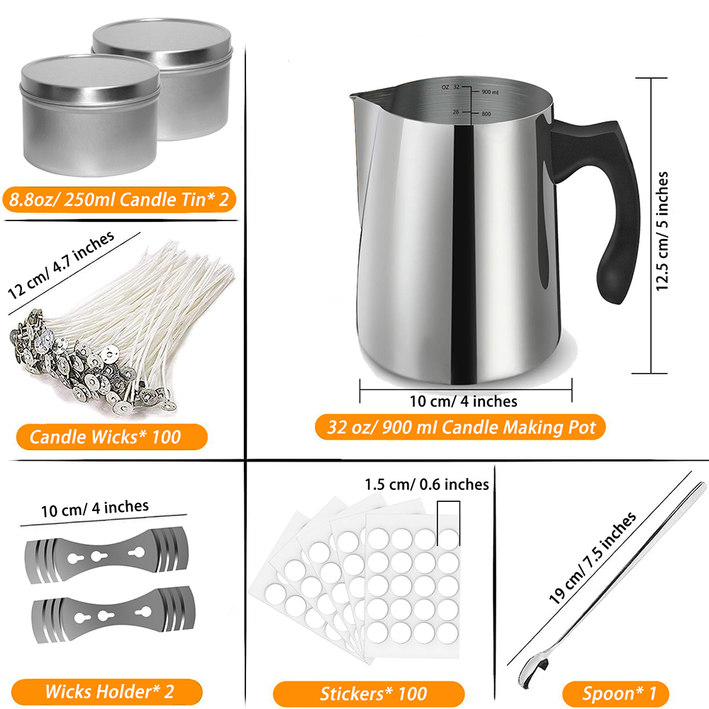Kit de inicio para hacer velas - Candle Making Kit For Beginners reseña y precio