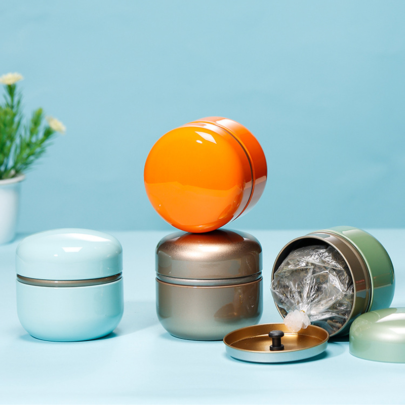 Lata de almacenamiento de té d - Tin Container Lid reseña y precio