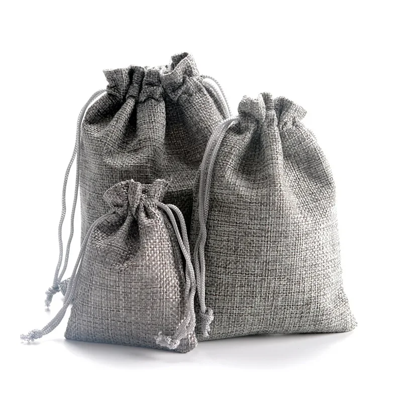 50 Bolsas de Yute con Cordón d - Jute Bag Packaging reseña y precio