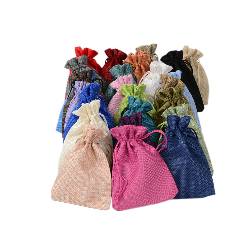 Paquete de 50 Bolsas de Lino y - Jute Bag Packaging reseña y precio