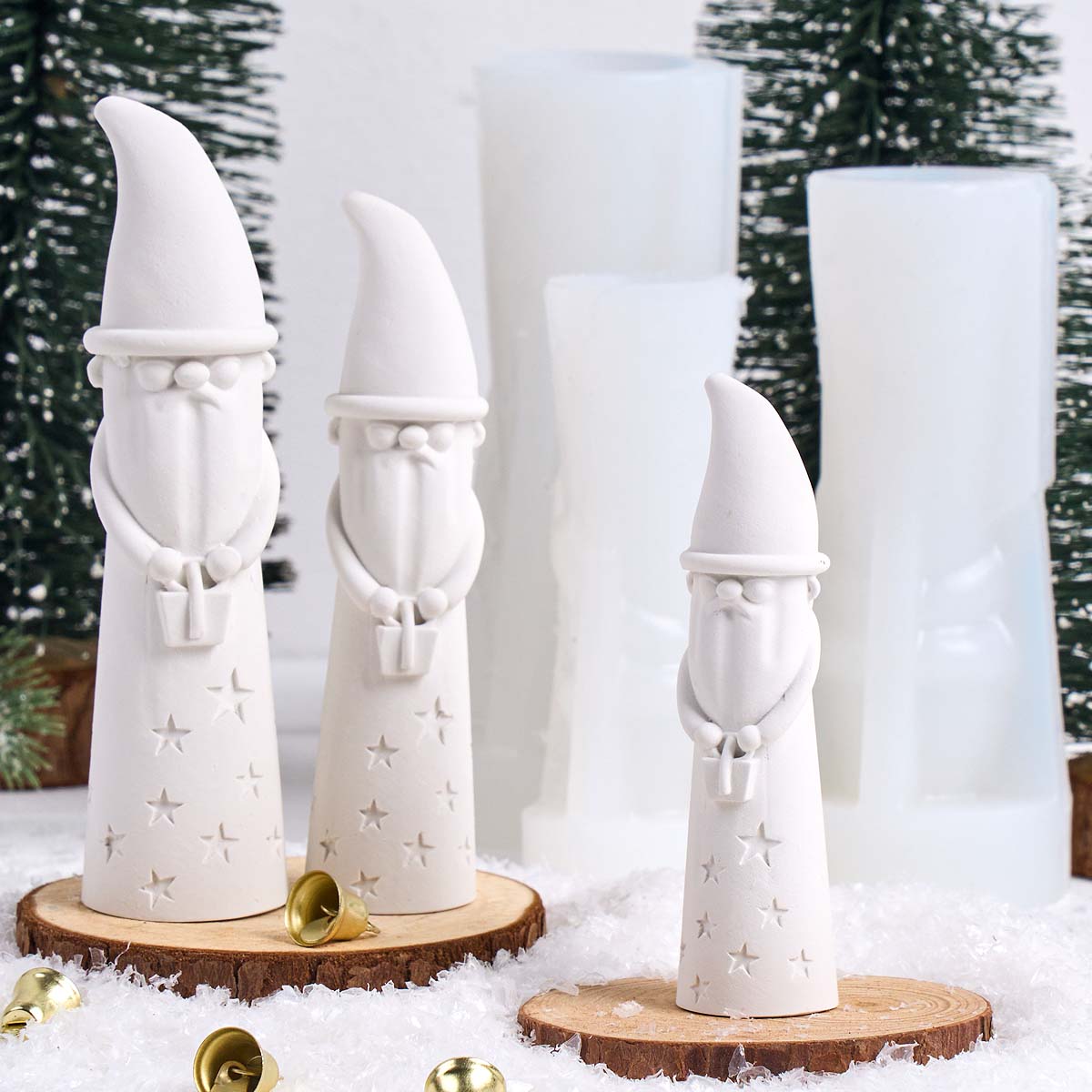 Molde de Silicona de Gnomo Nav - Xmas Candle Making reseña y precio