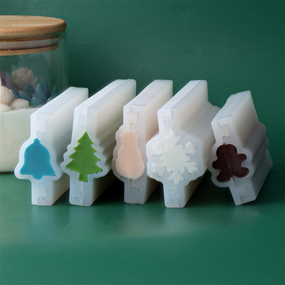 Molde de vela de jabón de colu - Xmas Candle Making reseña y precio