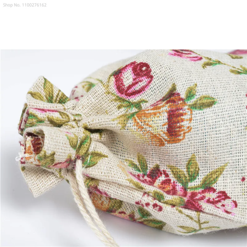 100 Uds. Bolsa pequeña de tela - Jute Bag Packaging reseña y precio