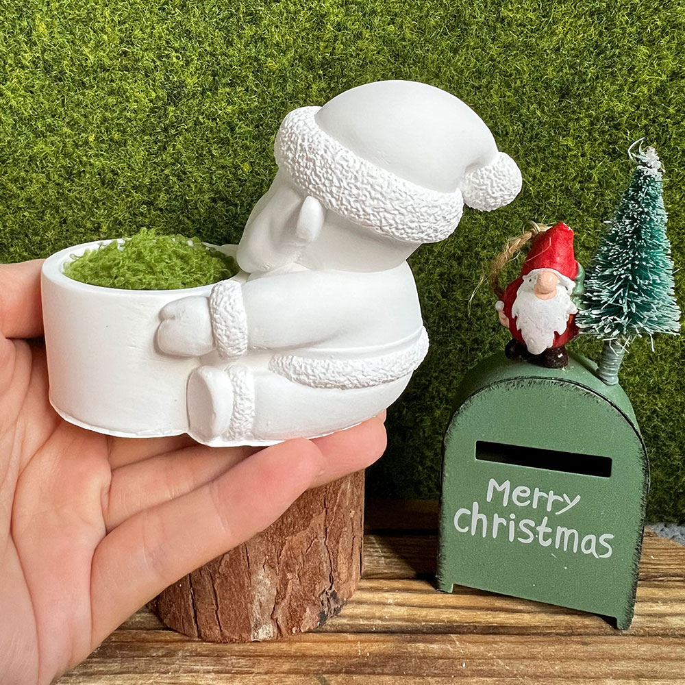 DIY candelabro de Papá Noel mo - Xmas Candle Making reseña y precio