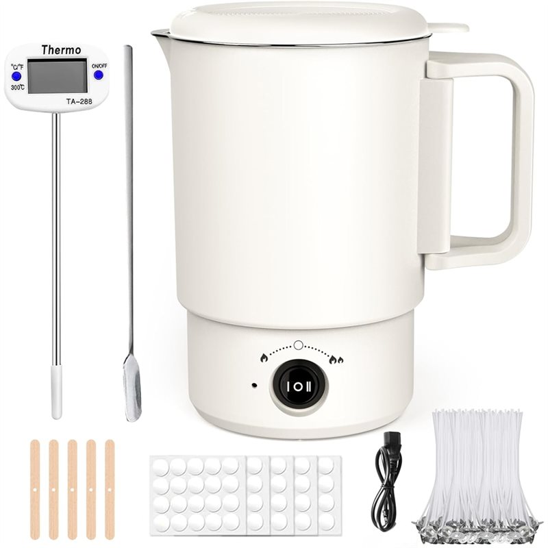 Kit de olla eléctrica para der - Candle Making Kit For Beginners reseña y precio