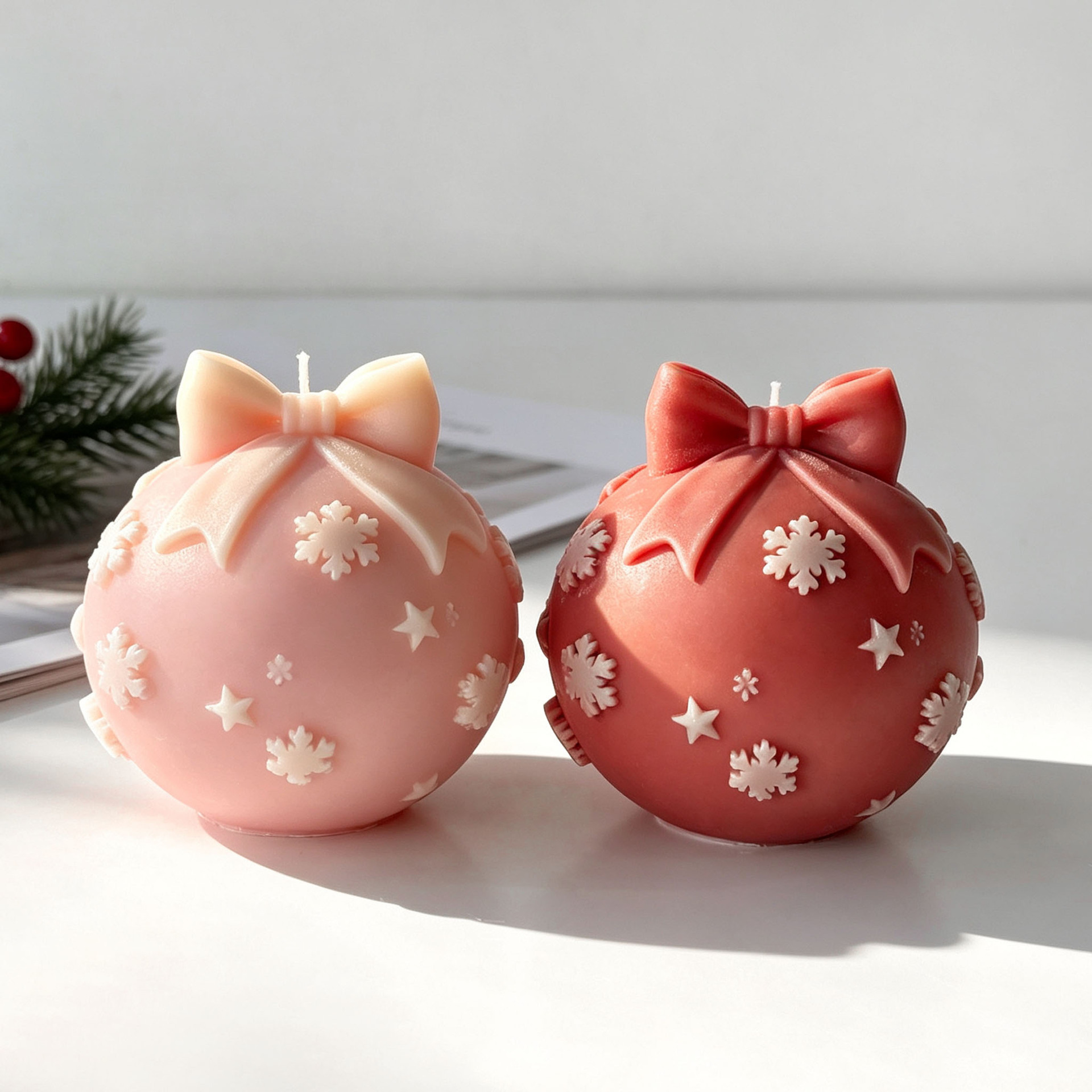 Molde de silicona DIY para bol - Xmas Candle Making reseña y precio