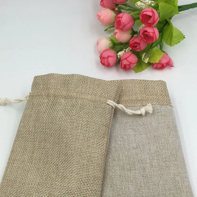 Bolsas de yute de 10x14cm, 300 - Jute Bag Packaging reseña y precio