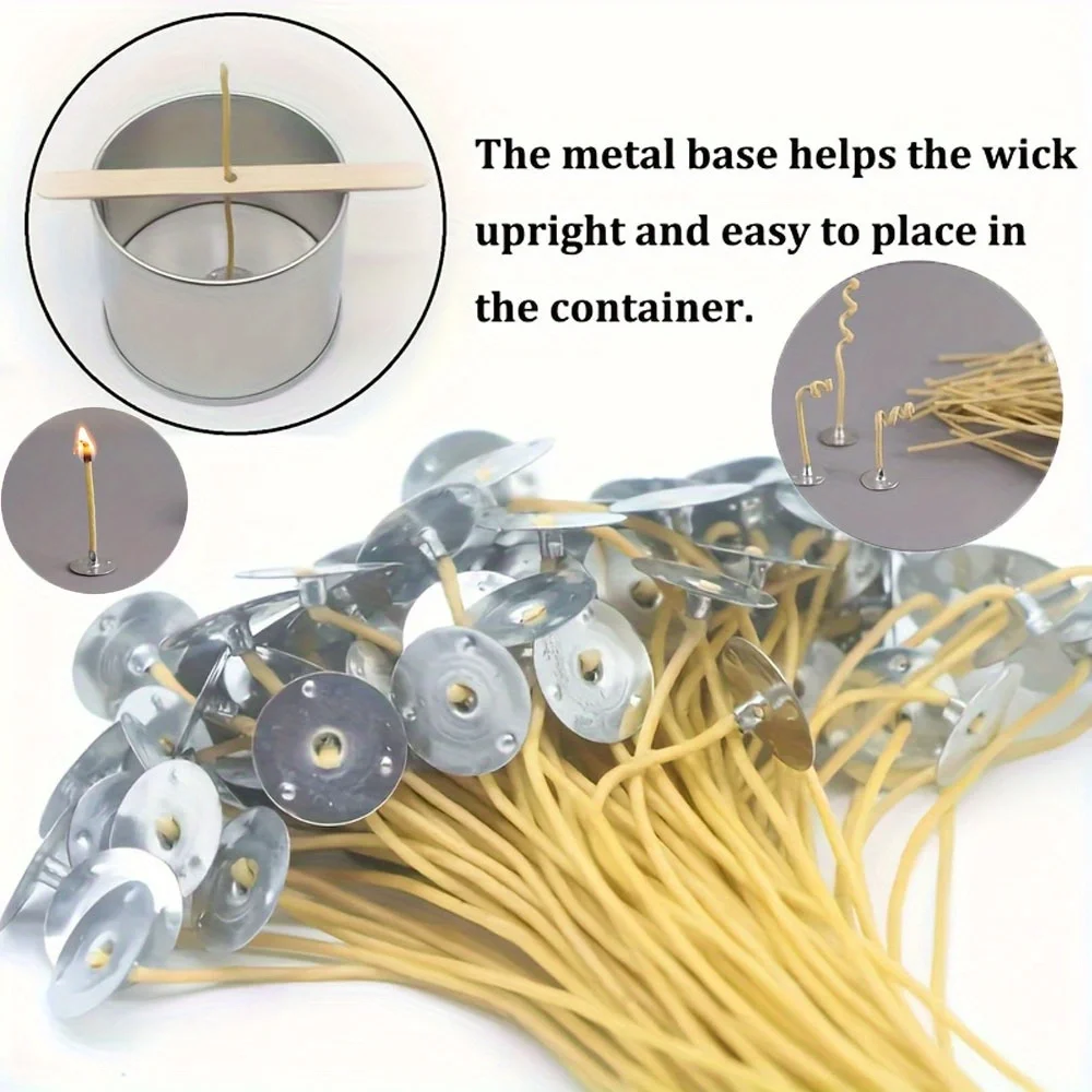 Mechas para velas, 50 Uds., me - Candle Making Ingredients reseña y precio