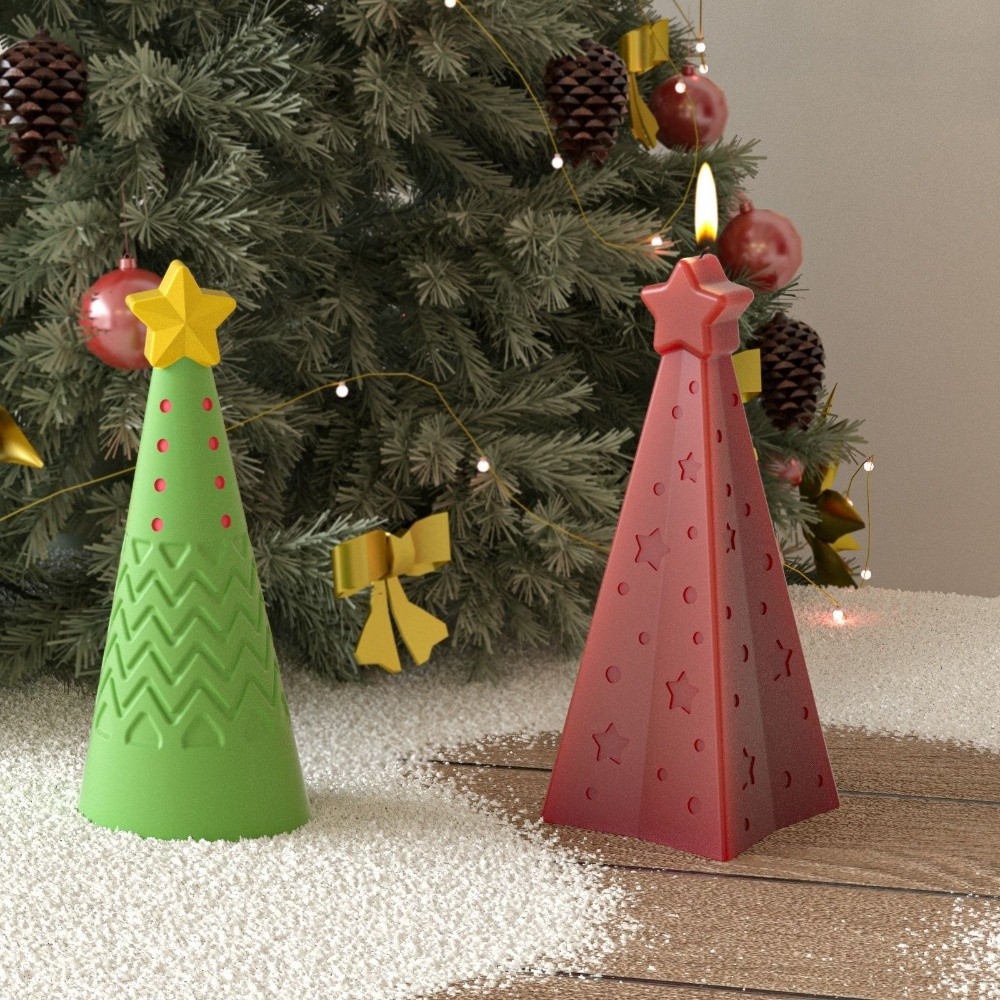 Molde de vela de cono de Navid - Xmas Candle Making reseña y precio