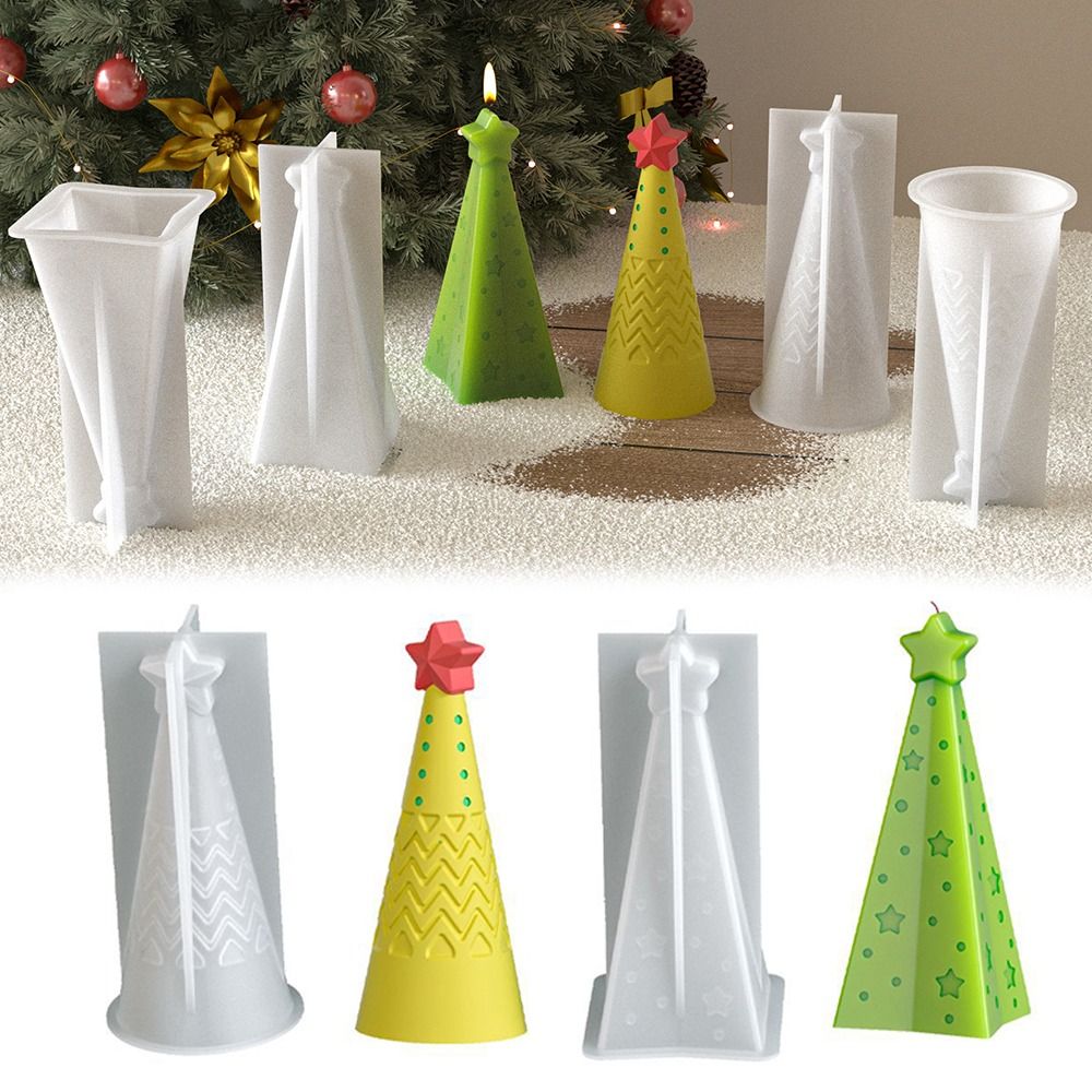 Molde de vela de cono de Navid - Xmas Candle Making reseña y precio