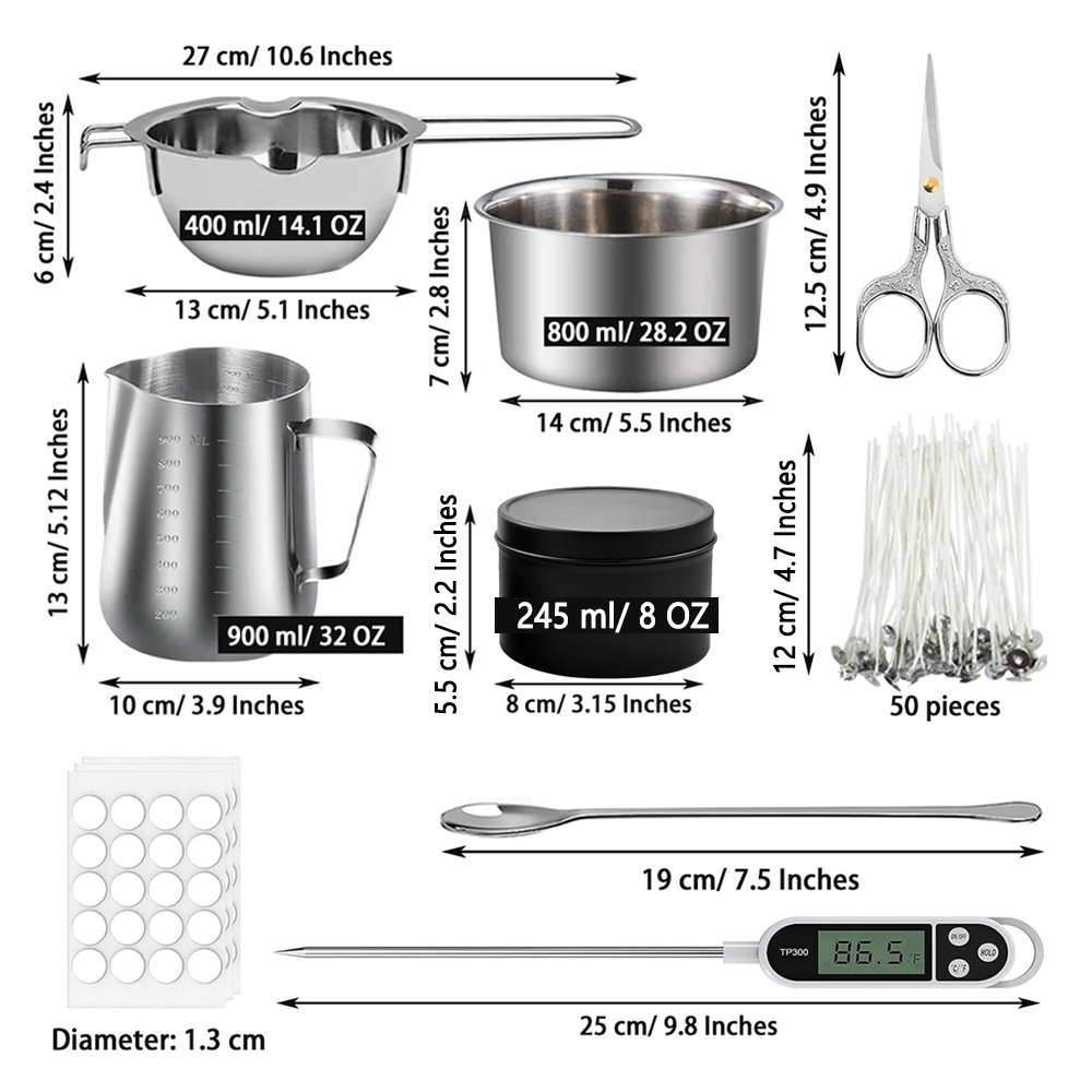 Glintmos Kit de fabricación de - Candle Making Diy Kit reseña y precio