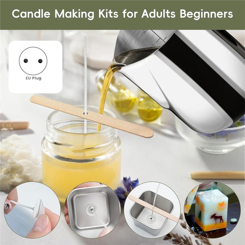 Kit para hacer velas ABKS con  - Candle Making Kit For Beginners reseña y precio