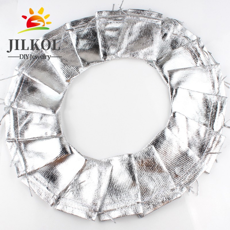 50 unids/lote 7x9cm 9x12cm Col - Jute Bag Packaging reseña y precio