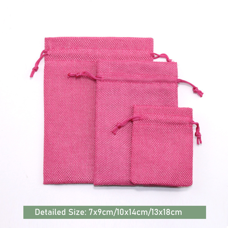 Bolsas de regalo de yute Natur - Jute Bag Packaging reseña y precio