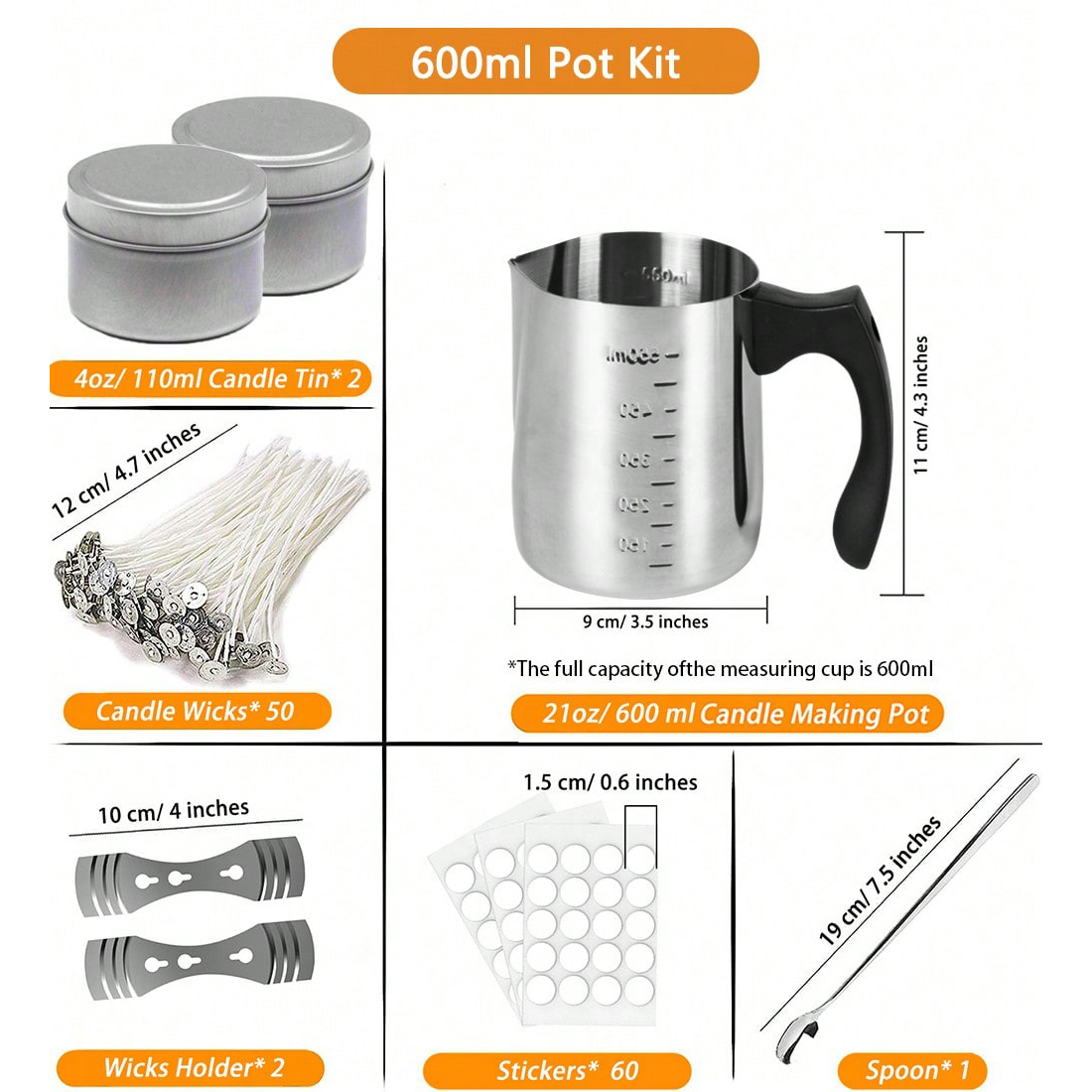 Glintmos Kit de inicio para ha - Candle Making Kit For Beginners reseña y precio