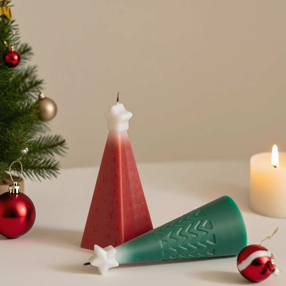 Molde de vela de cono de Navid - Xmas Candle Making reseña y precio