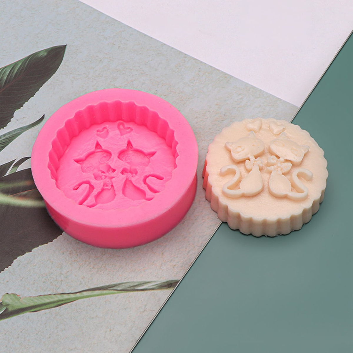 Molde de silicona para jabón c - Candle Making Ingredients reseña y precio