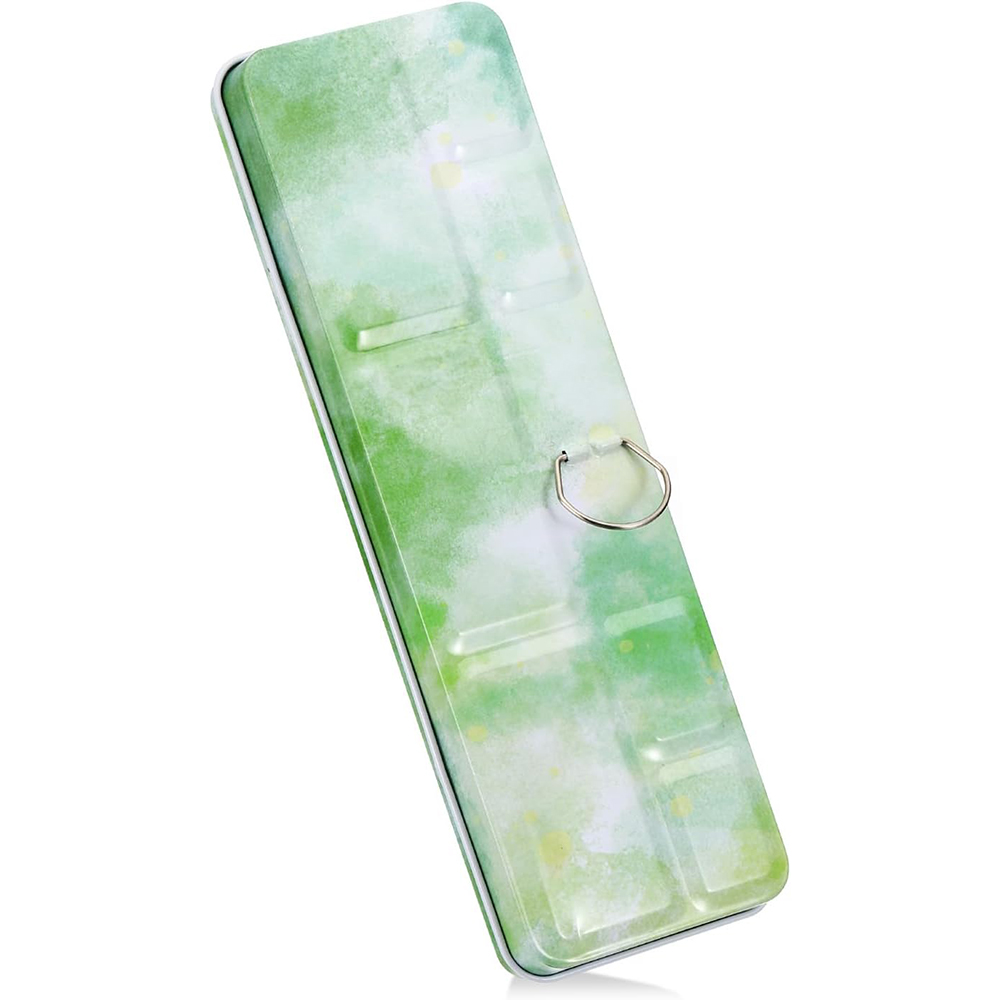 Paleta de acuarelas vacía, lat - Tin Container Lid reseña y precio