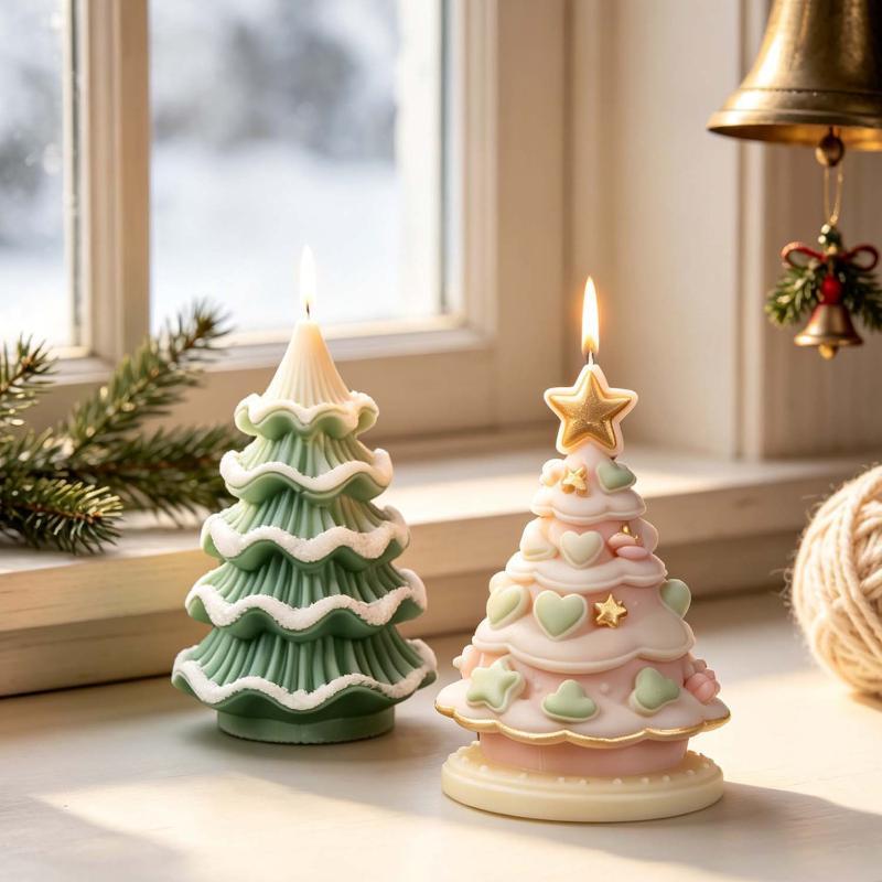 Molde de Silicona para Árbol d - Xmas Candle Making reseña y precio