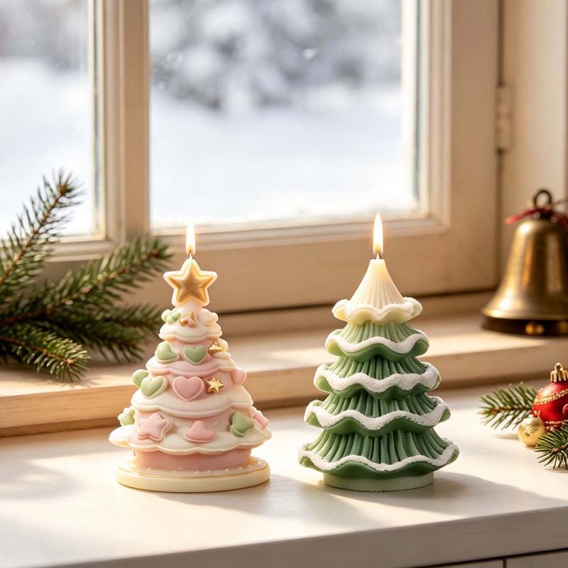 Molde de Silicona para Árbol d - Xmas Candle Making reseña y precio