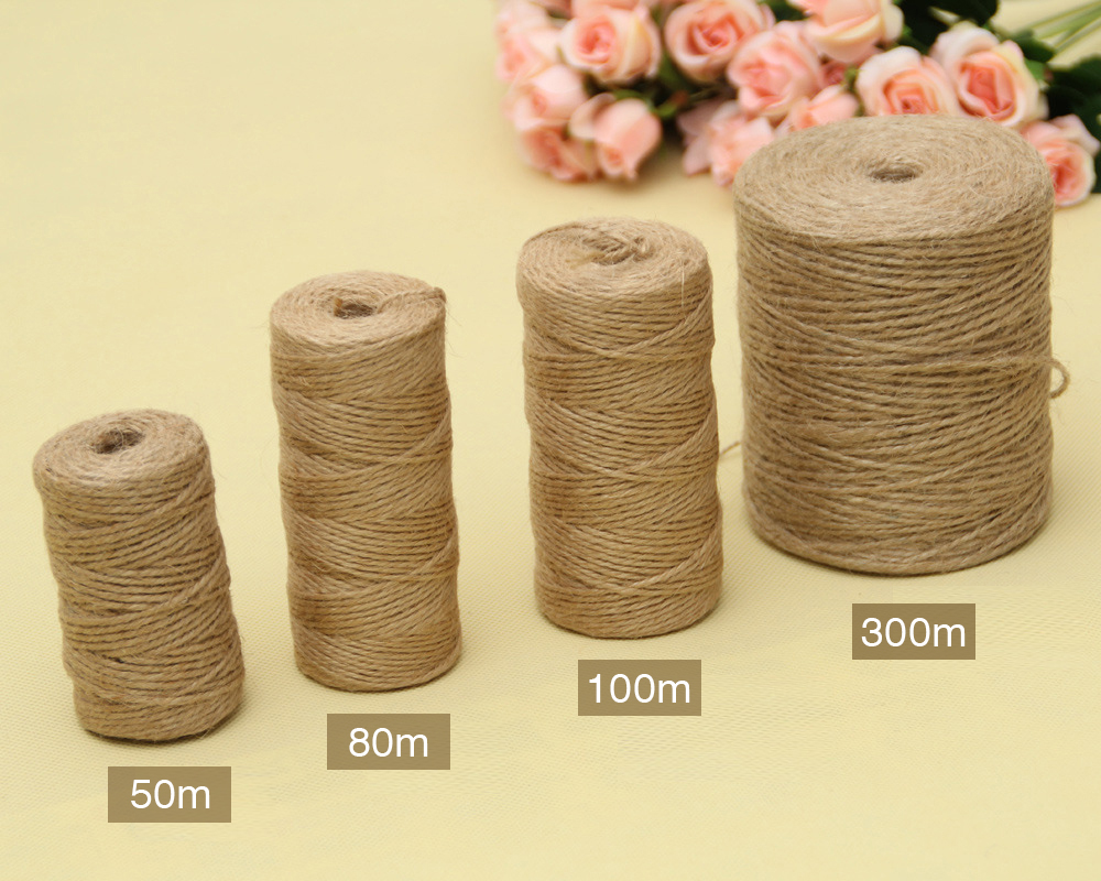 Cuerda de yute Vintage Natural - Jute Bag Packaging reseña y precio