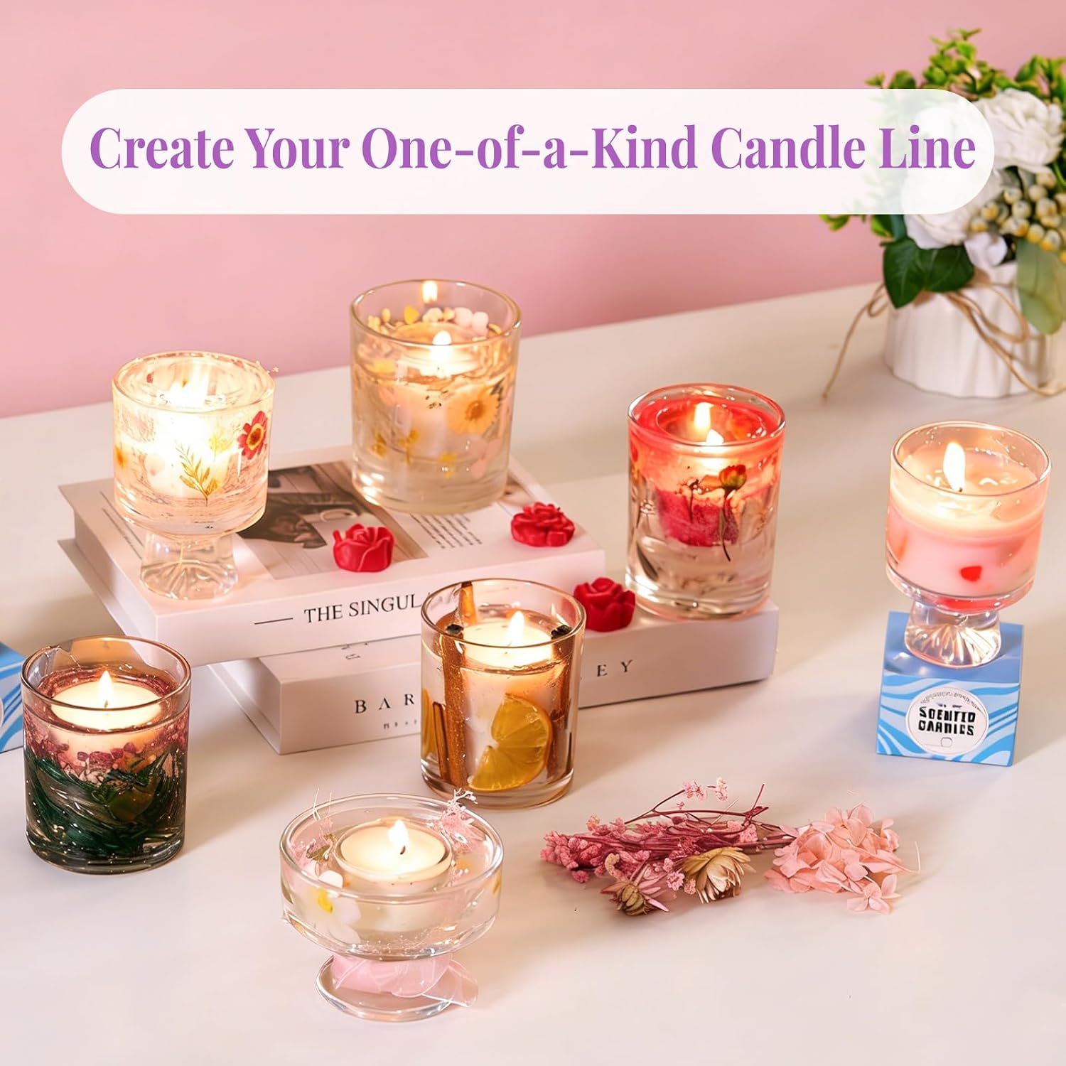 Kit 2 en 1 para Hacer Velas de - Candle Making Kit For Beginners reseña y precio