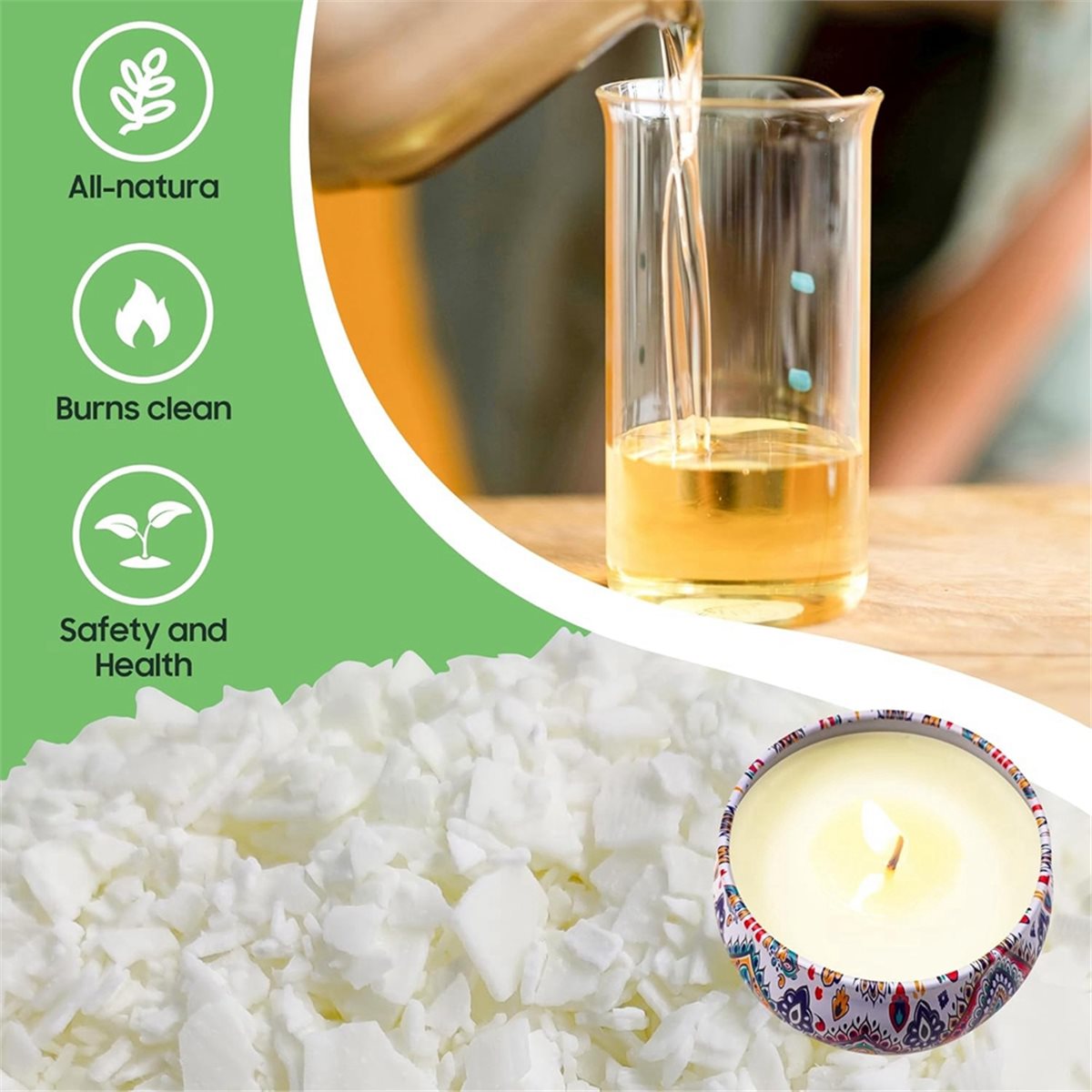 Kit de Suministros para Hacer  - Candle Making Kit For Beginners reseña y precio