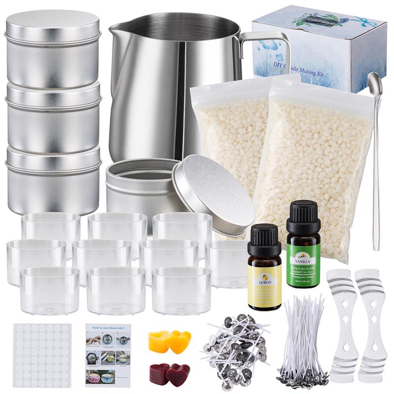 Juego de suministros para hace - Candle Making Kit For Beginners reseña y precio