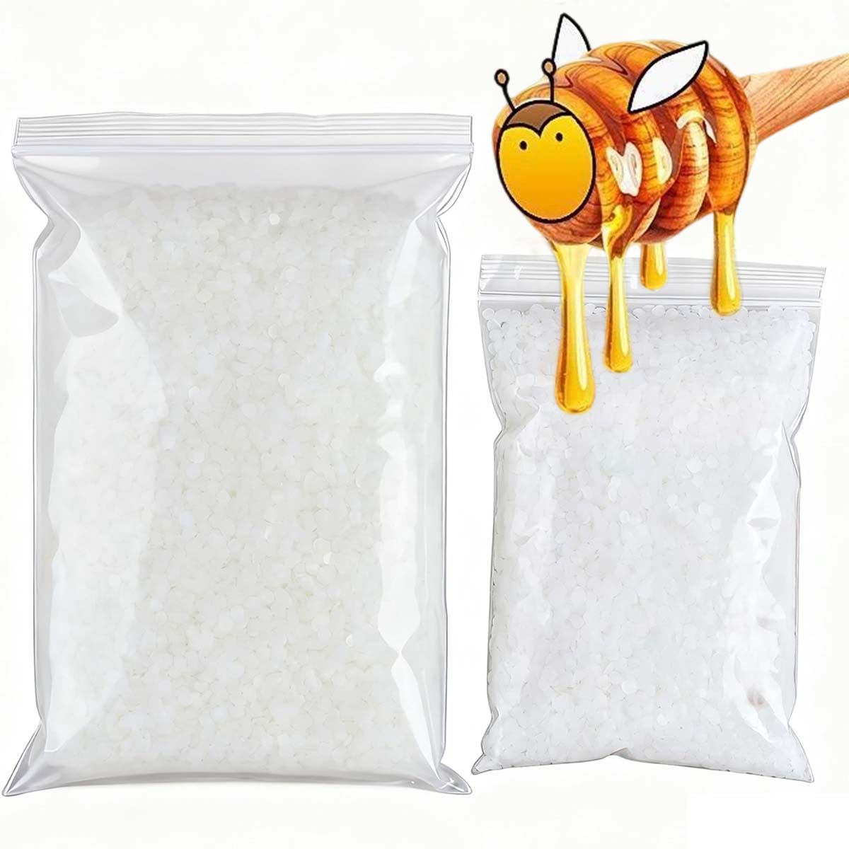 Cera de abejas blanca de 200g- - Candle Making Ingredients reseña y precio