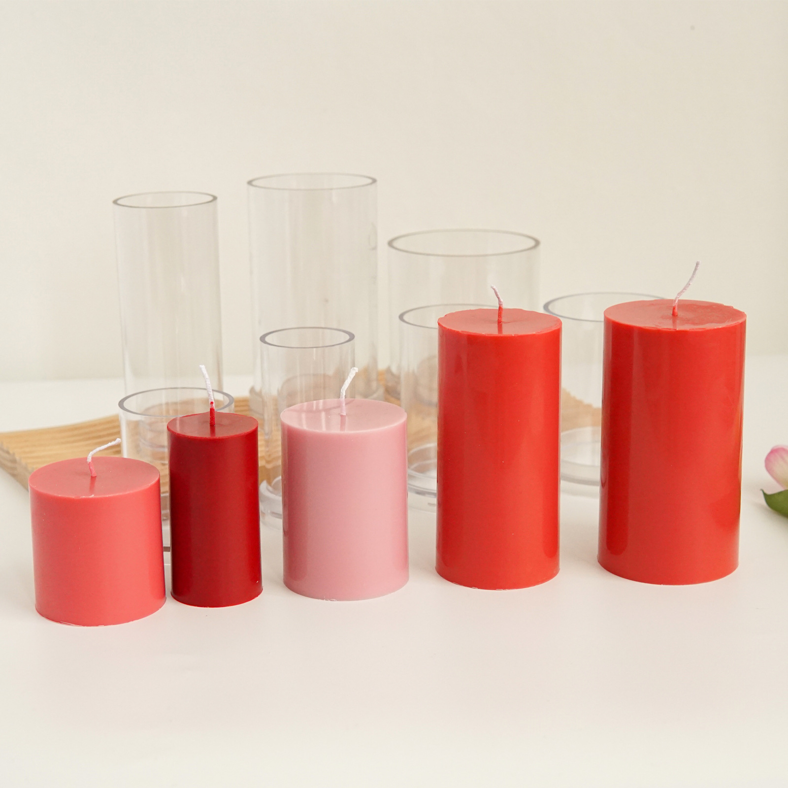 Varios moldes cilíndricos 3D p - Candle Making Diy Kit reseña y precio