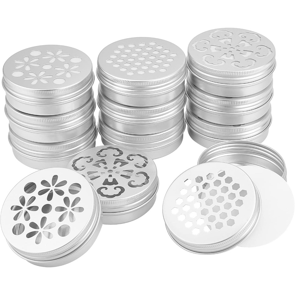 Latas de aluminio de 2 onzas,  - Tin Container Lid reseña y precio