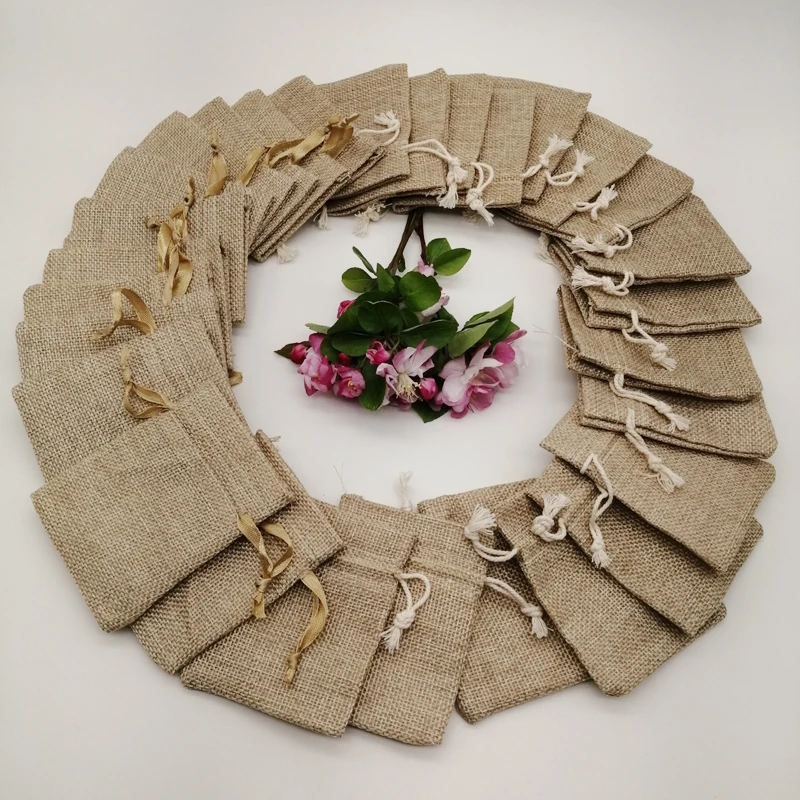 200 Uds cinta de seda algodón  - Jute Bag Packaging reseña y precio