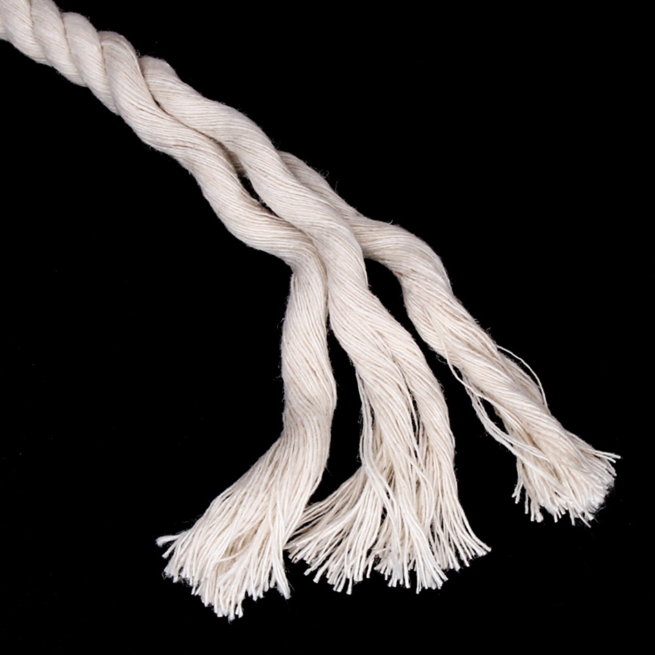 Cordón de macramé de algodón 1 - Jute Bag Packaging reseña y precio