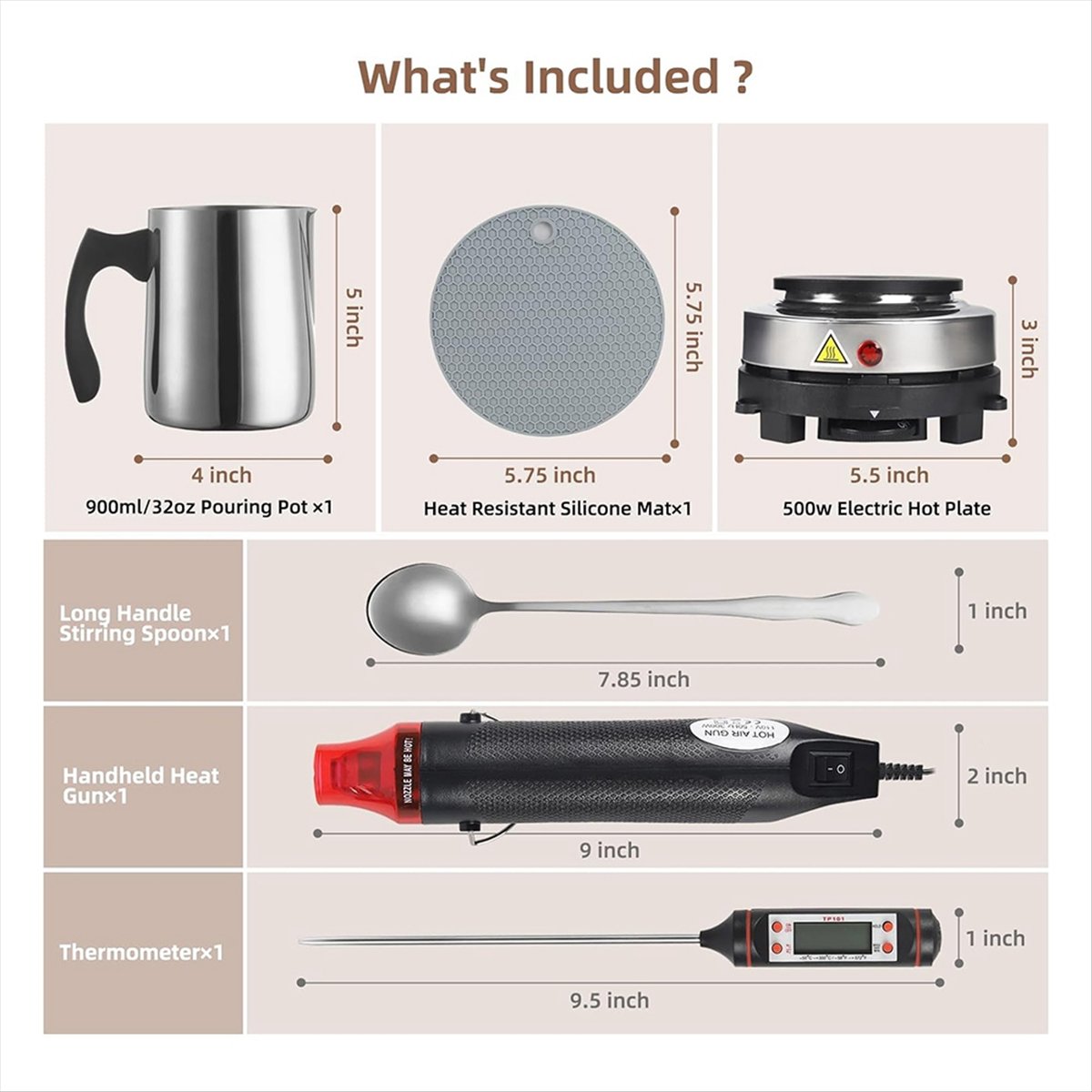 Kit para hacer velas, para pri - Candle Making Kit For Beginners reseña y precio
