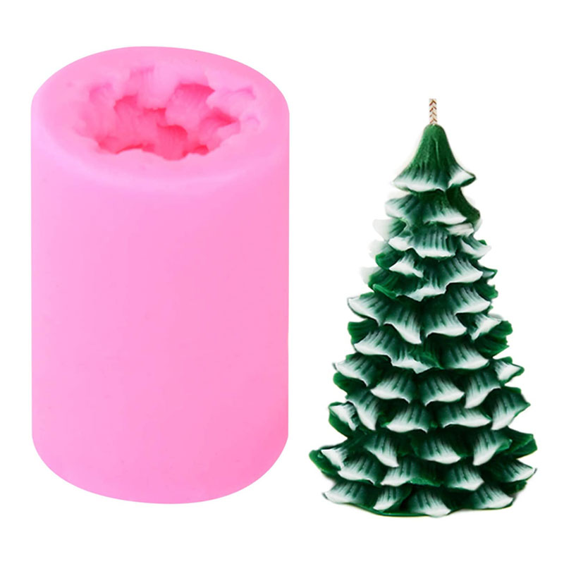 Molde de vela de árbol de Navi - Xmas Candle Making reseña y precio