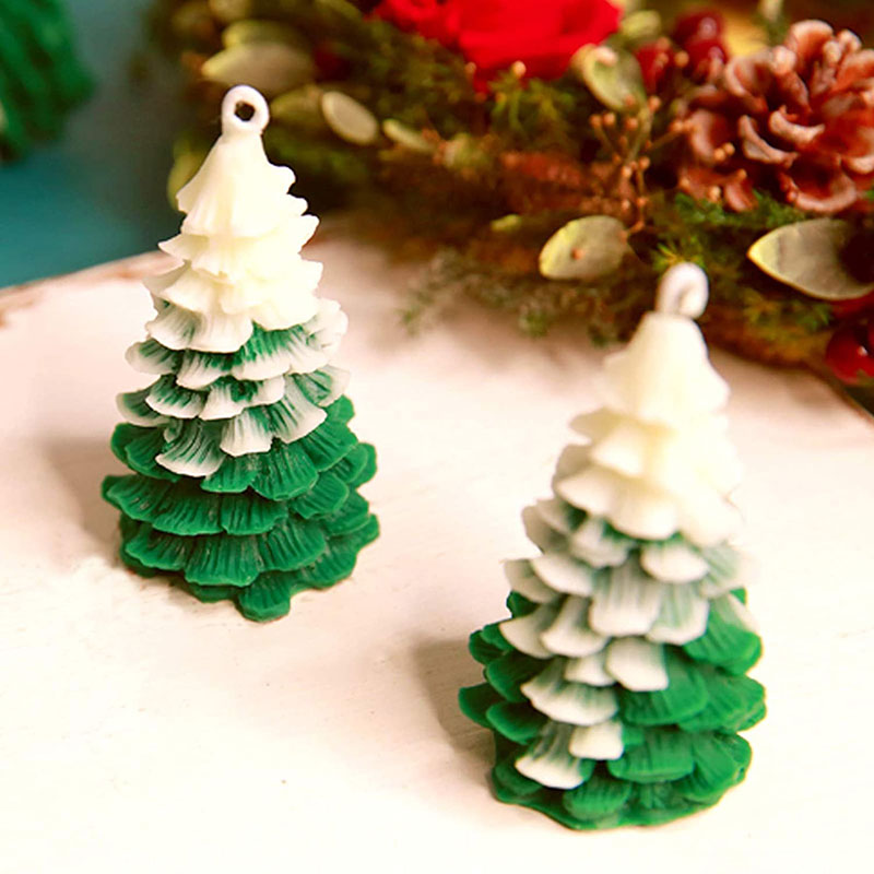 Molde de vela de árbol de Navi - Xmas Candle Making reseña y precio